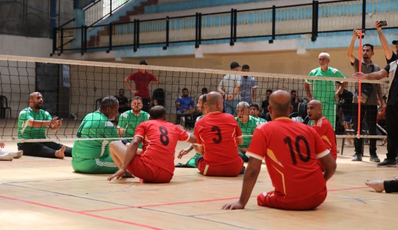 Unbreakable Will | Amputees Playing Sitting Volleyball in Gaza