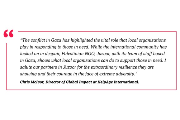 Article: A tribute to the work of our partner, Juzoor, in Gaza