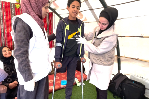 Success Story from Nuseirat Camp: Juzoor’s Community Rehabilitation Services