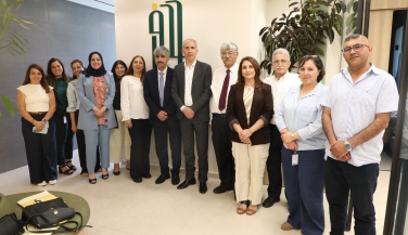 A Palestinian Ministry of Health delegation visits Juzoor to explore ways to strengthen joint cooperation