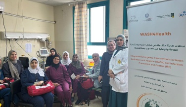 Juzoor reaches 1,000 beneficiaries through sessions promoting patient safety and infection prevention in Jenin and Tulkarm.