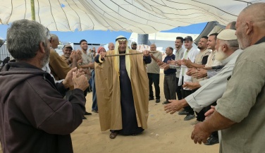 Recreational Event for Older People in Al-Matahin Area of Gaza