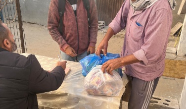 News Update: Juzoor Distributes Food Parcels to Vulnerable Families in Gaza
