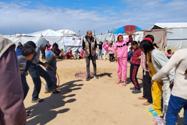 Juzoor Supports Children’s Mental Health in Gaza