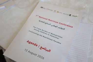 Juzoor Successfully Holds the 7th National Nutrition Conference on Addressing the Triple Burden of Malnutrition among Children in Palestine