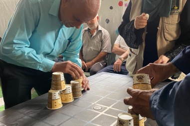 Bringing moments of joy and connection to older people in Gaza 