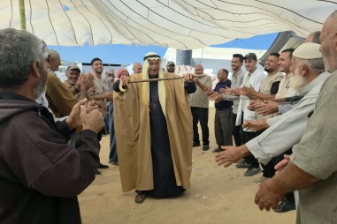 Recreational Event for Older People in Al-Matahin Area of Gaza