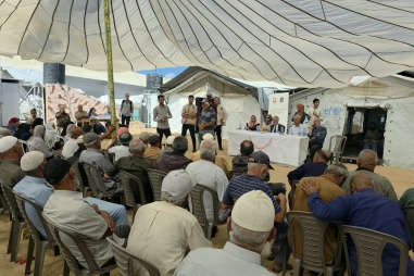 Recreational Event for Older People in Al-Matahin Area of Gaza