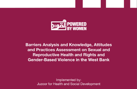 Barriers Analysis and Knowledge, Attitudes and Practices Assessment on Sexual Reproductive Health and Rights and Gender-Based Violence in the West Bank