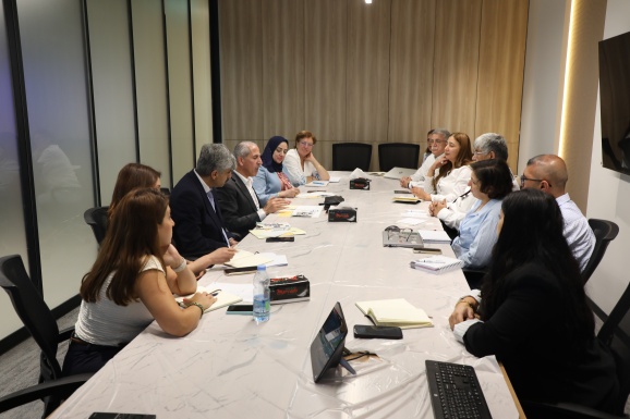 A Palestinian Ministry of Health delegation visits Juzoor to explore ways to strengthen joint cooperation