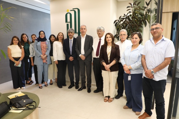 A Palestinian Ministry of Health delegation visits Juzoor to explore ways to strengthen joint cooperation