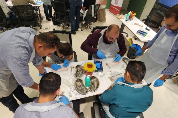 Juzoor Conducts Specialized Basic Surgical Skills Course Led by Palestinian Trainers
