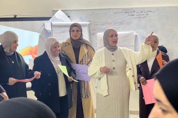 Under the “Powered by Women” Project: Juzoor Strengthens the Empowerment of Women and Girls Through Three Training
