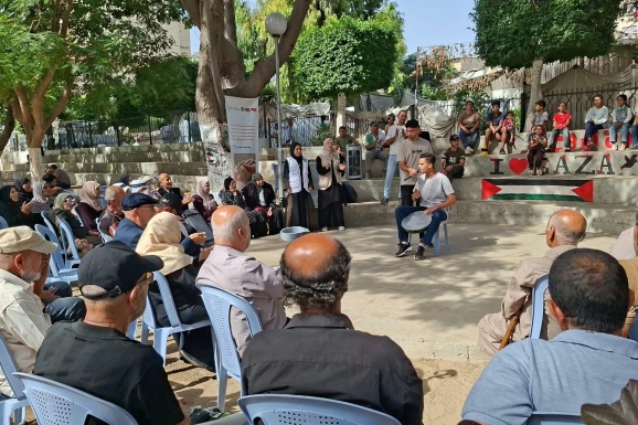 Moments of Joy and Connection for Older People in Gaza