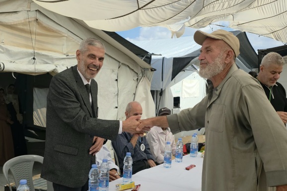 Recreational Event for Older People in Al-Matahin Area of Gaza